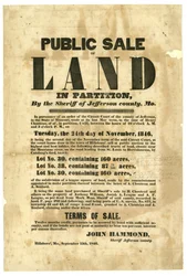 Land near Meramec River on road from St. Louis to Herculaneum, by Catalang